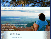 Tablet Screenshot of nancycastaldo.com